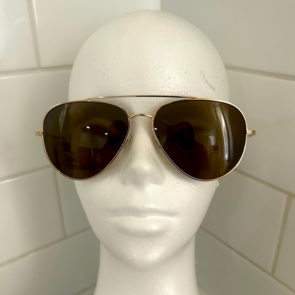 Oliver Peoples The Row Aviator Sunglasses